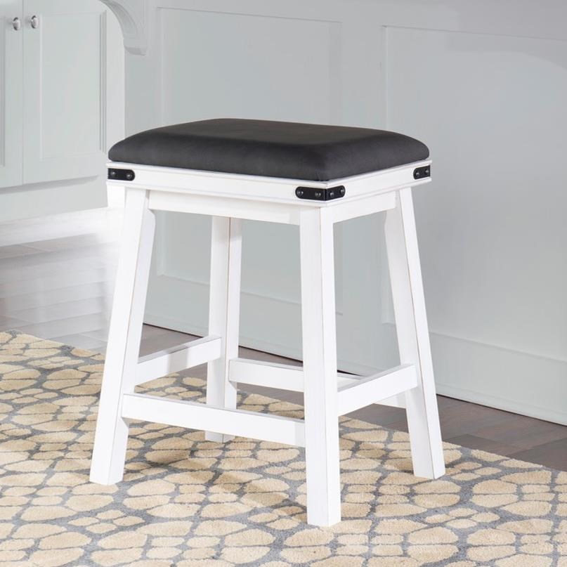 Powell Bar Stools P 17B8226CSW Milligan Counter Stool Westrich